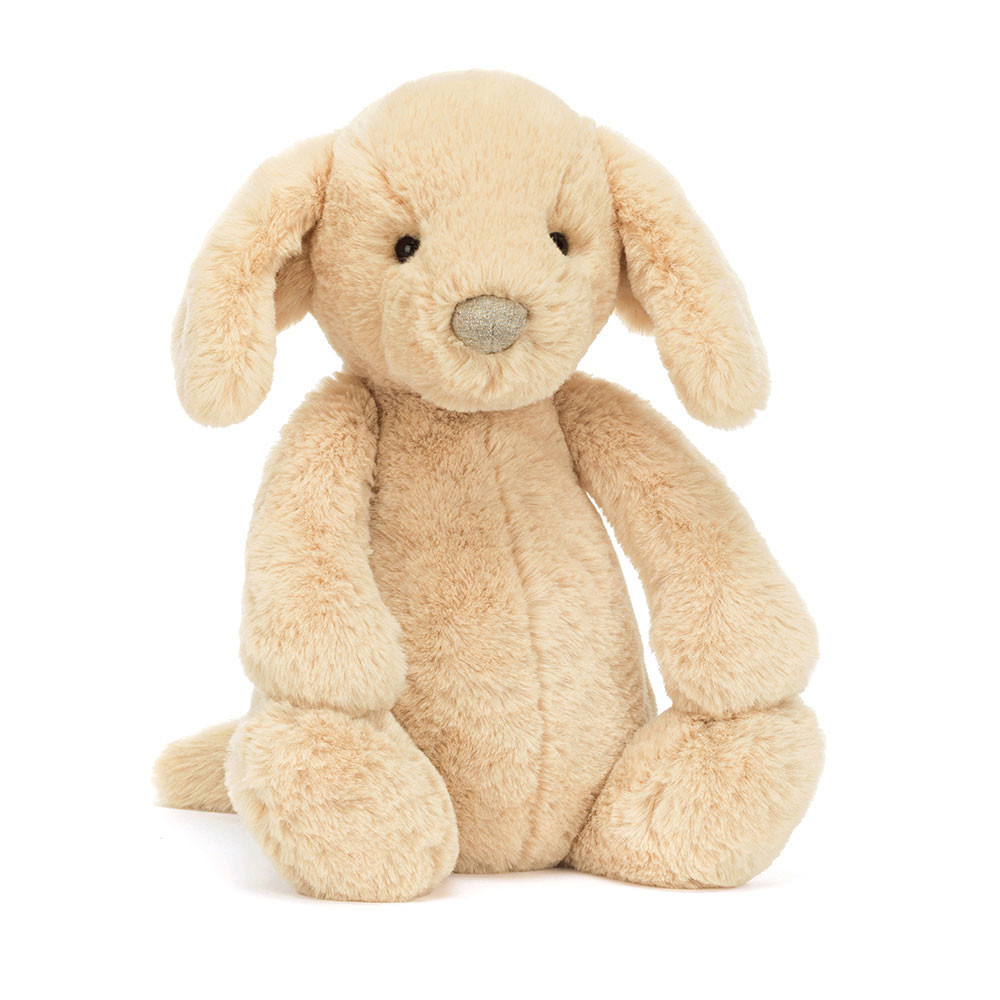 Jellycat Bashful Luxe Puppy Orlando Original - Kuscheltier Hundewelpe Jellycat Bashful Luxe Puppy Orlando Original - Kuscheltier Hundewelpe