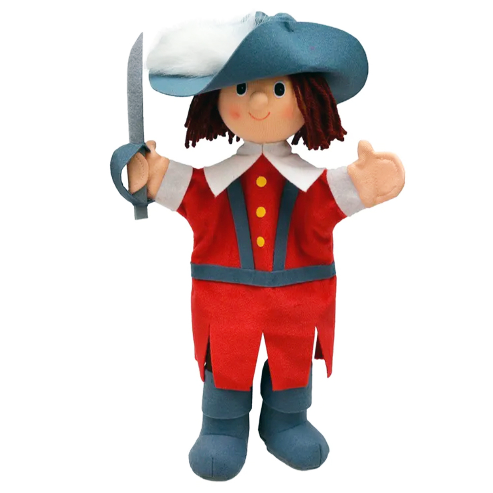 Kasperlepuppe Musketier Handpuppe - munabo