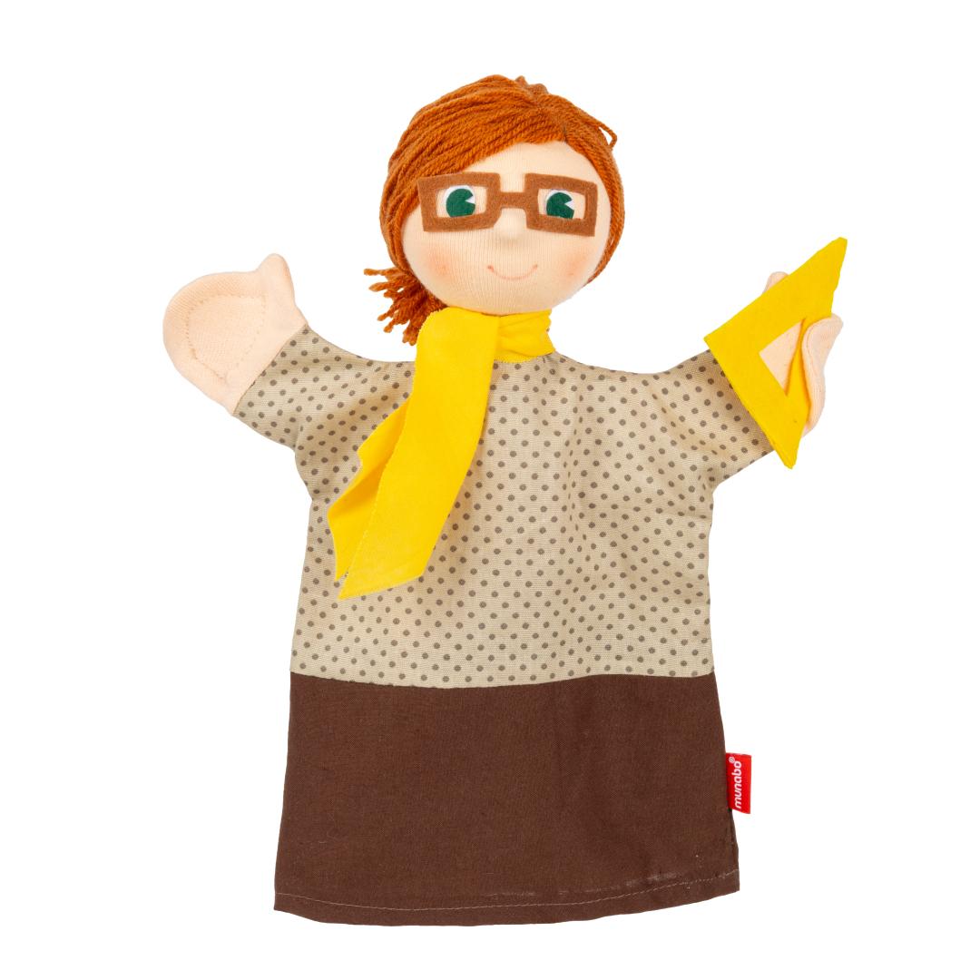 Kasperlepuppe Lehrerin Handpuppe - munabo