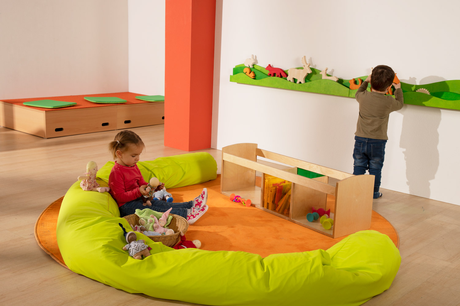 Joyk Puppen Set - Schatzkorb Joyk Puppen Set - Schatzkorb - Produktbild 6