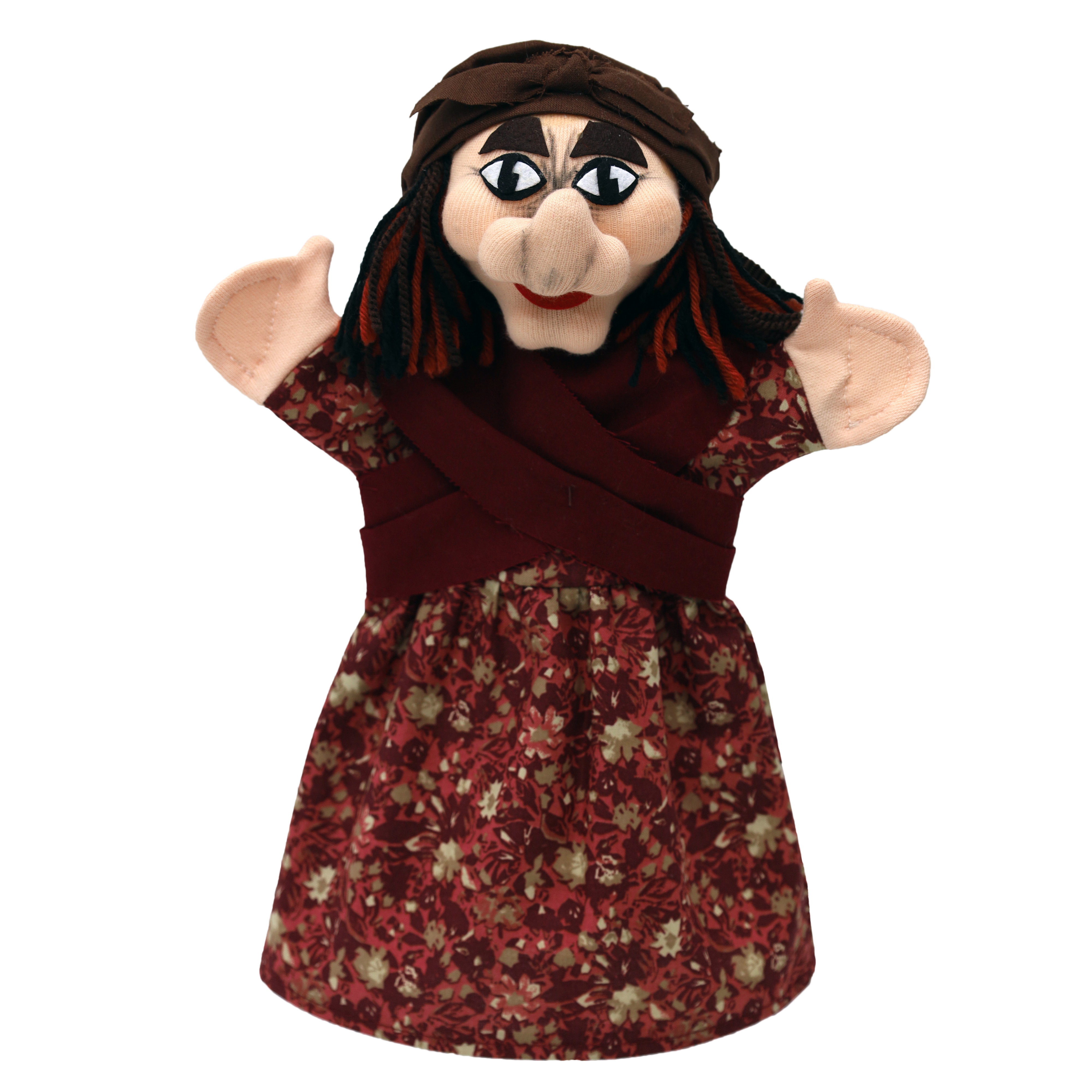 Kasperlepuppe Hexe Handpuppe - munabo