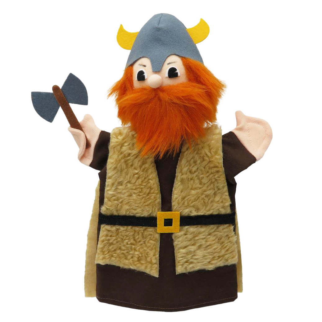 Kasperlepuppe Wikinger Handpuppe - munabo