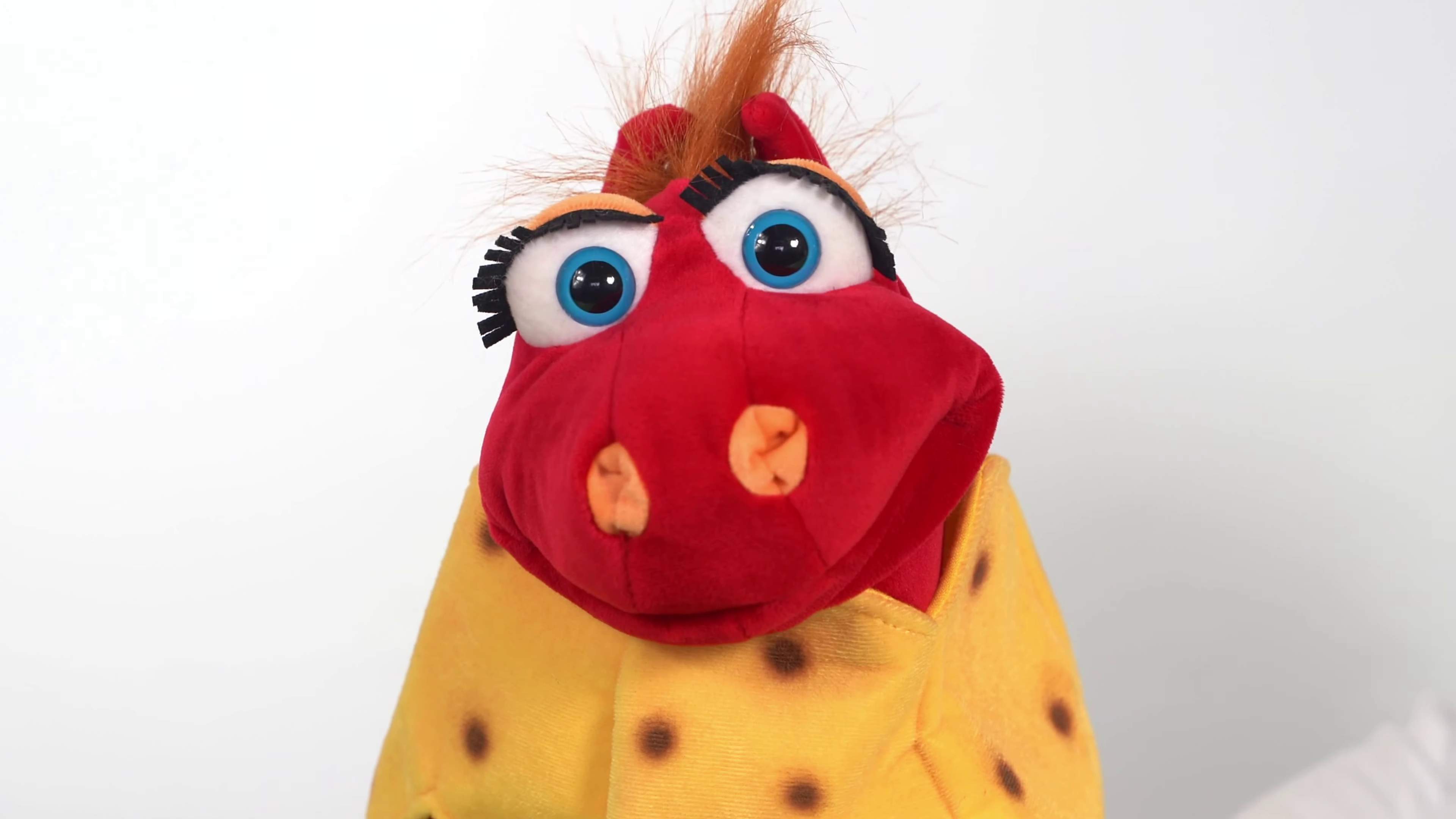 Living Puppets Handpuppe Drache Ottilie im Ei Demo