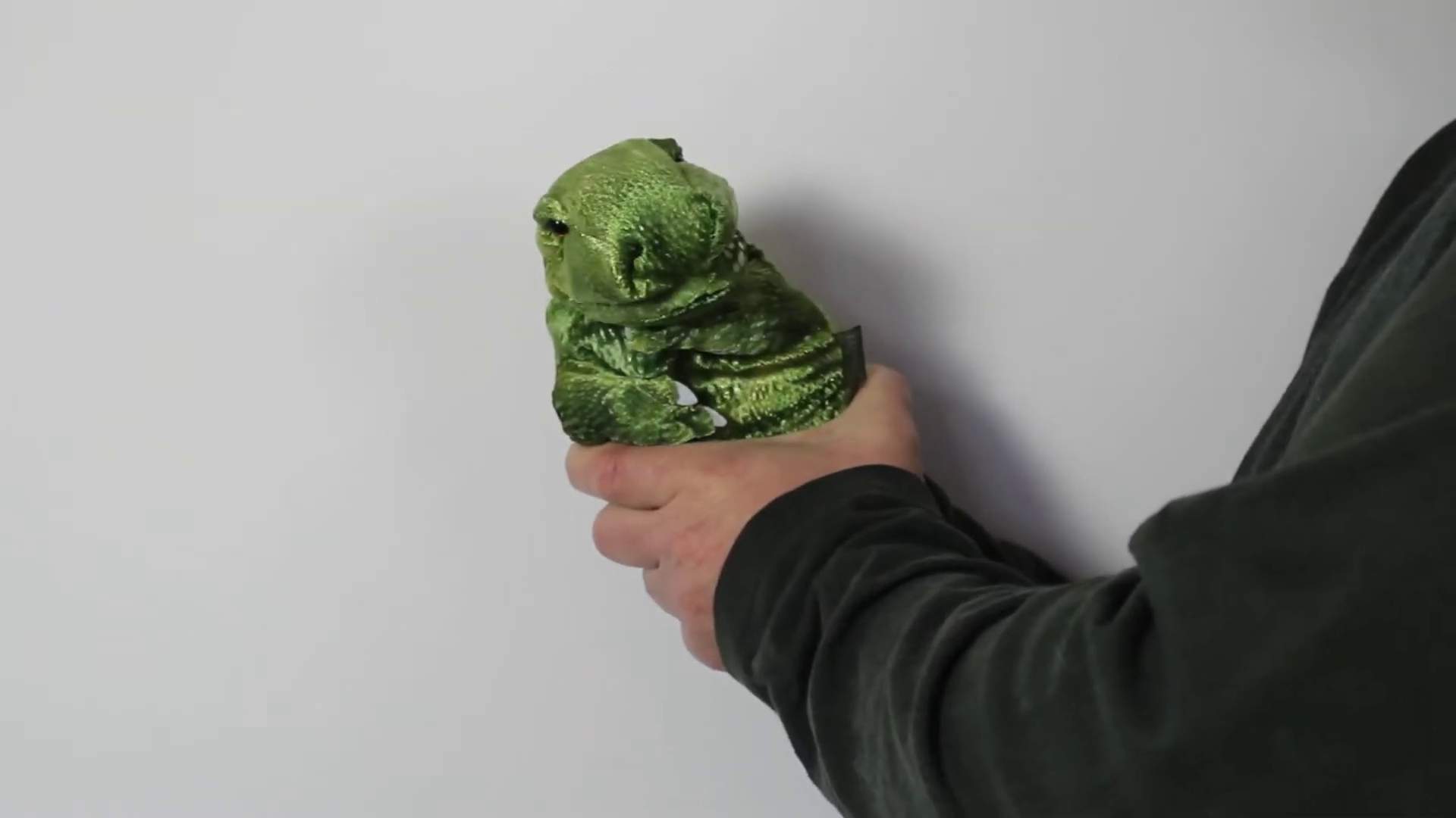 Folkmanis Handpuppe kleiner T-Rex (kleine Stage Puppet) Demo