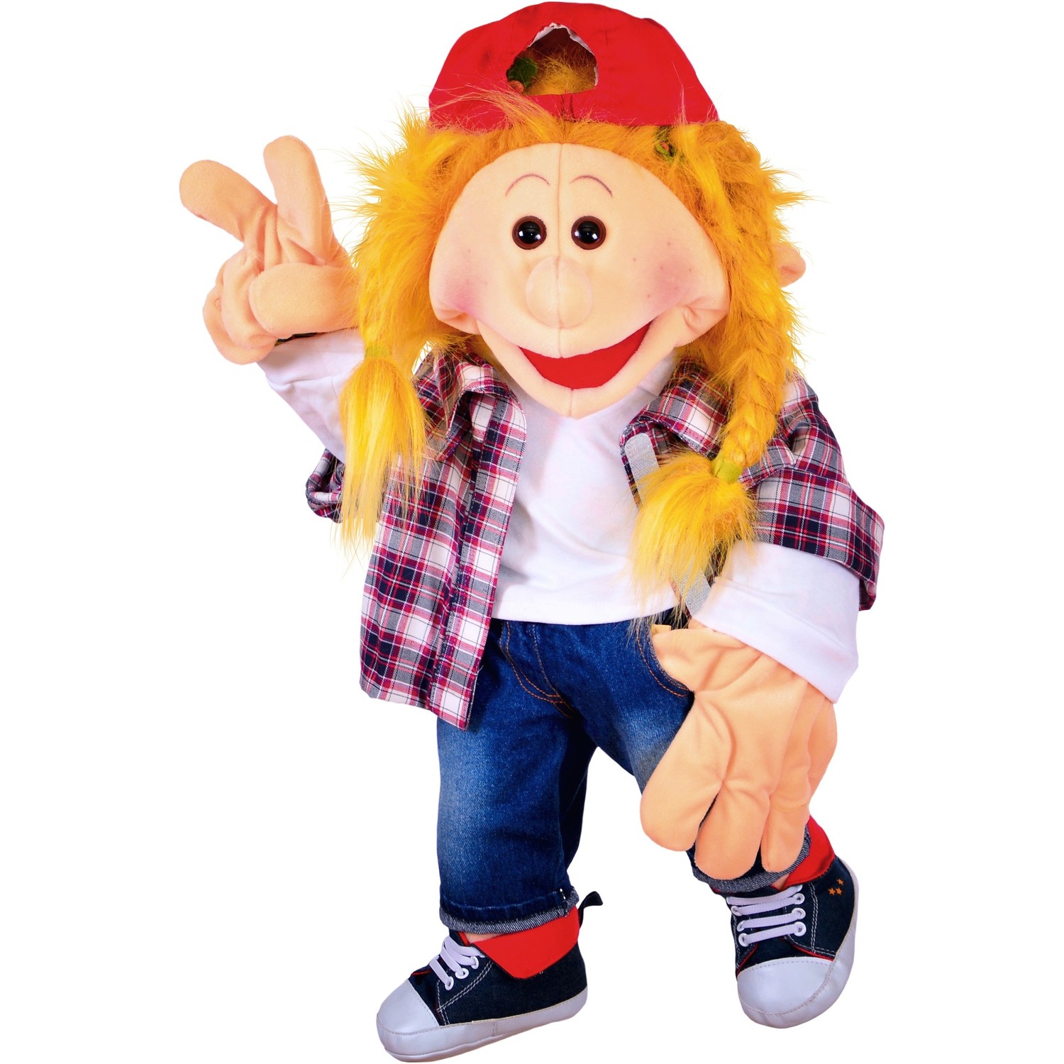 Living Puppets Handpuppe Katie Kickflip - weitere Ansicht