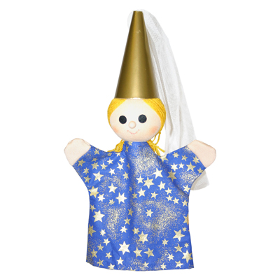Kasperlepuppe Mitternachtsfee Handpuppe - munabo