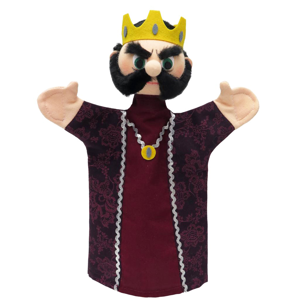Kasperlepuppe König böse Handpuppe - munabo