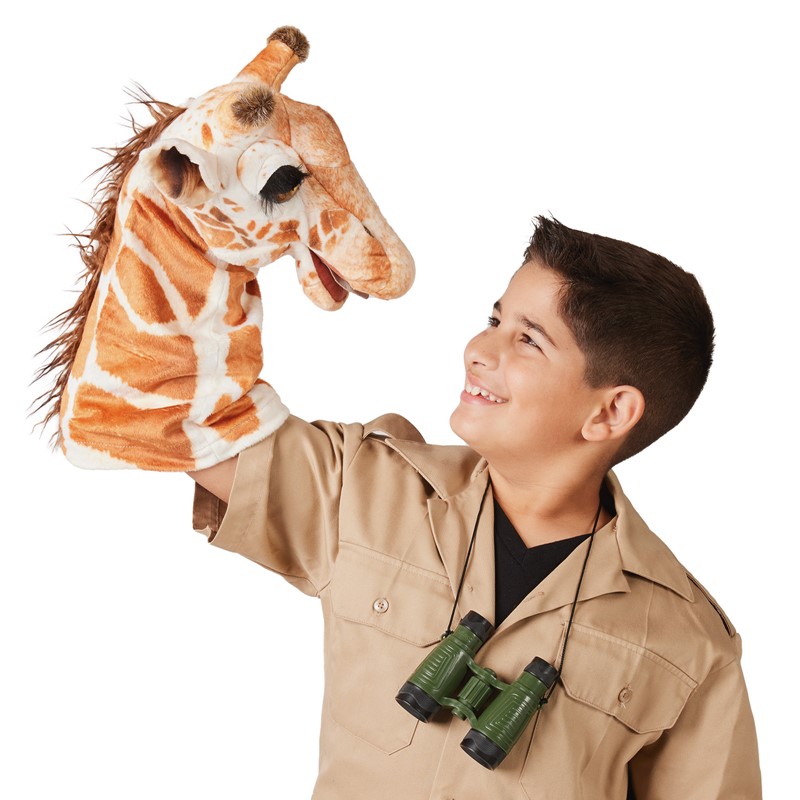 Folkmanis Handpuppe Giraffe (Stage Puppet)  - Produktbild 4