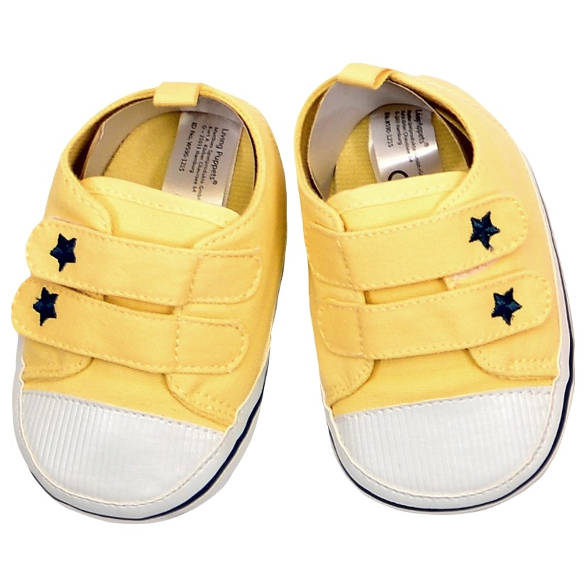 Living Puppets Schuhe gelb (für Handpuppen 65 cm) - weitere Ansicht