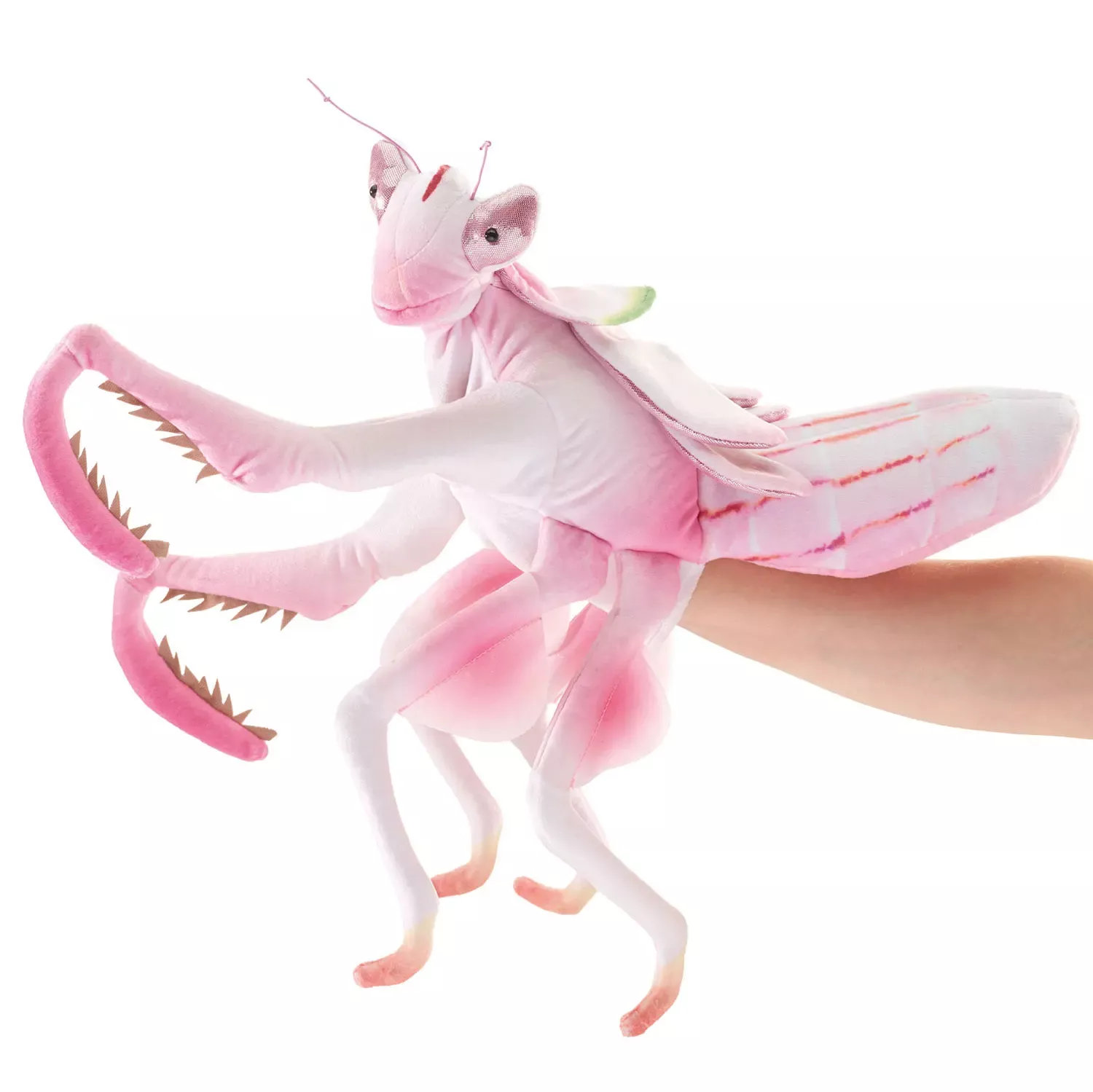 Folkmanis Orchid Mantis Hand Puppet Folkmanis Orchid Mantis Hand Puppet - Produktbild 4