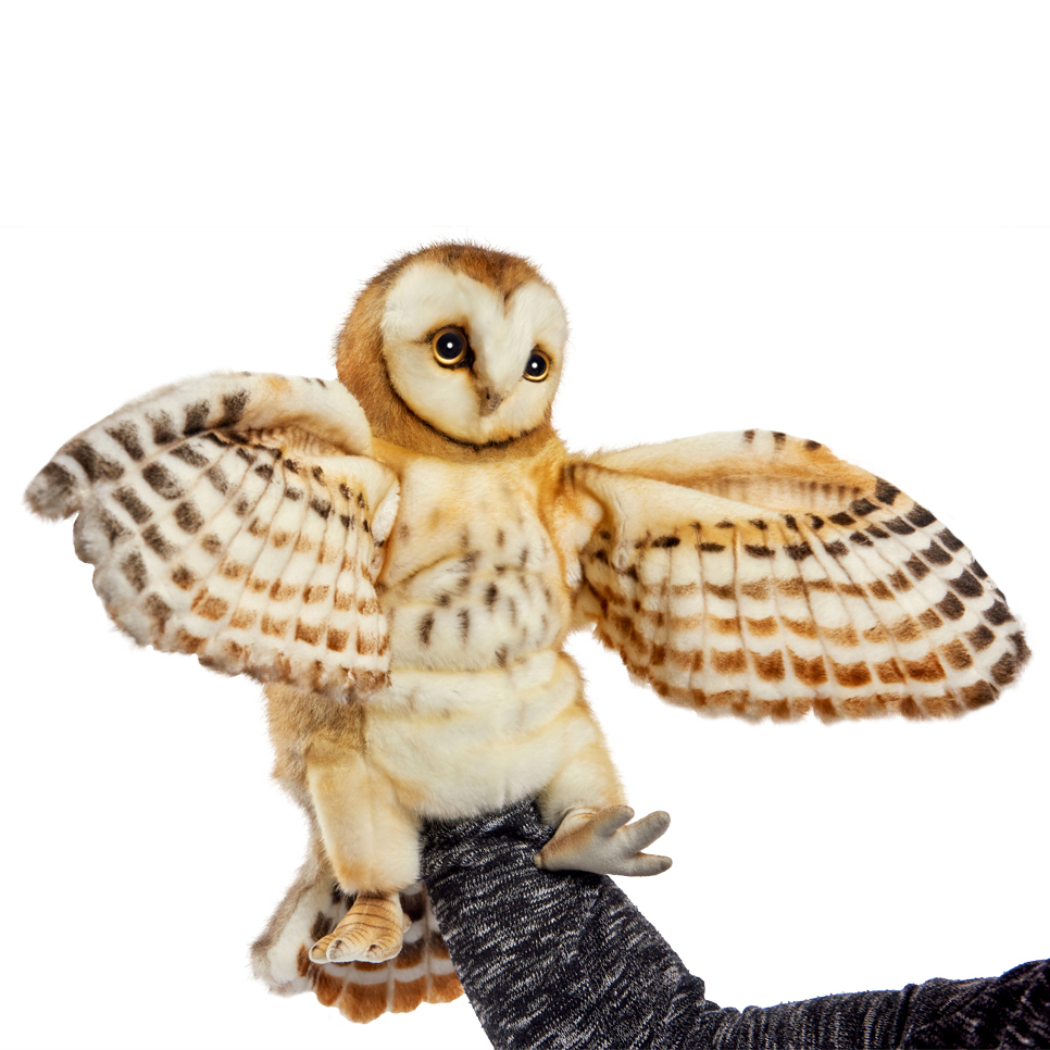 Barn Owl Hand Puppet - Hansa Creation