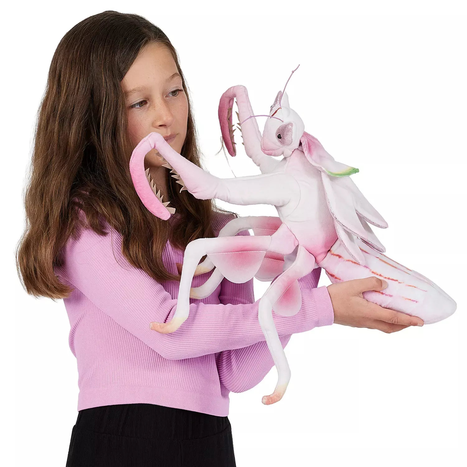 Folkmanis Orchid Mantis Hand Puppet Folkmanis Orchid Mantis Hand Puppet - Produktbild 7