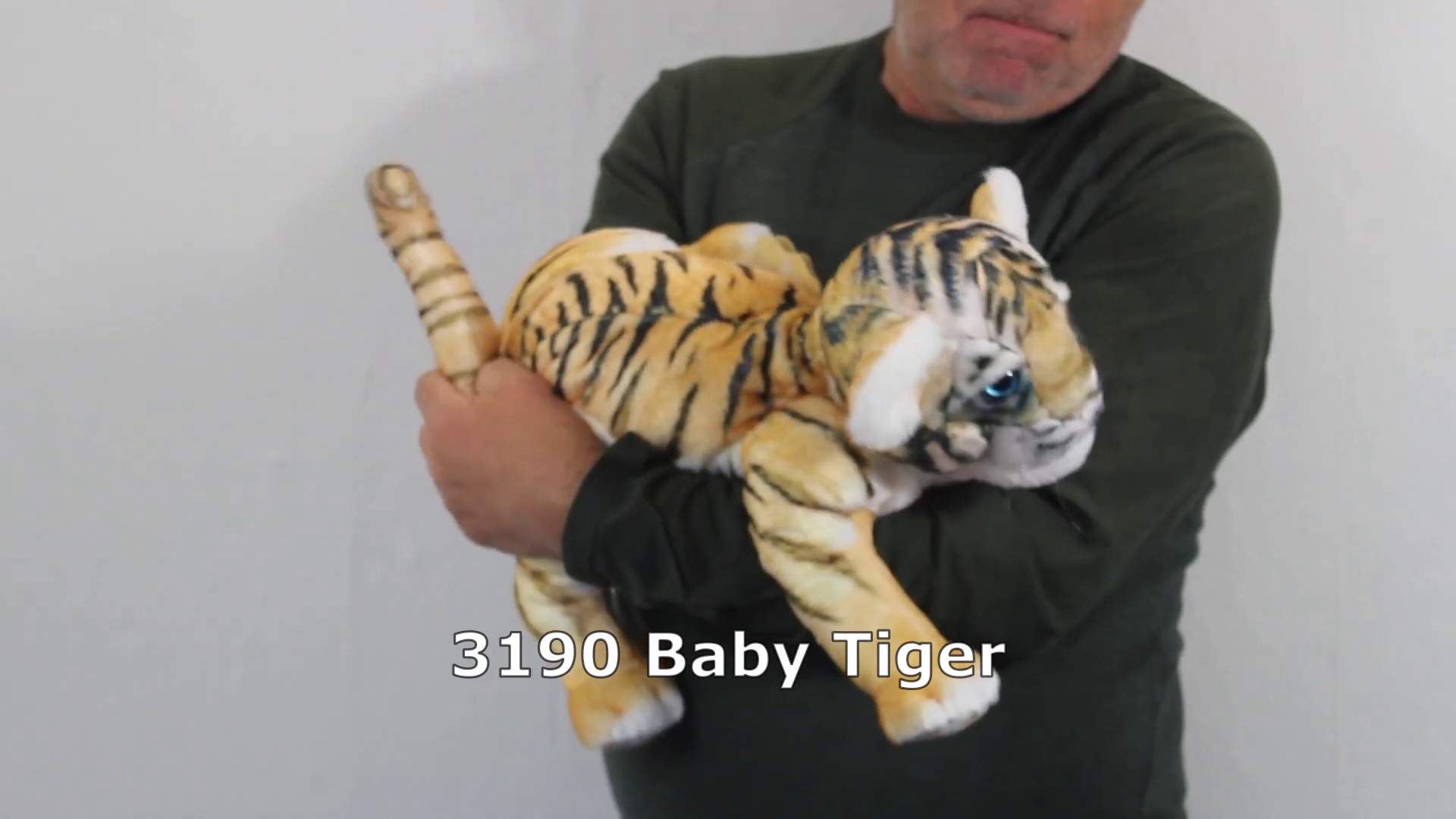 Folkmanis Handpuppe Baby Tiger Demo 2