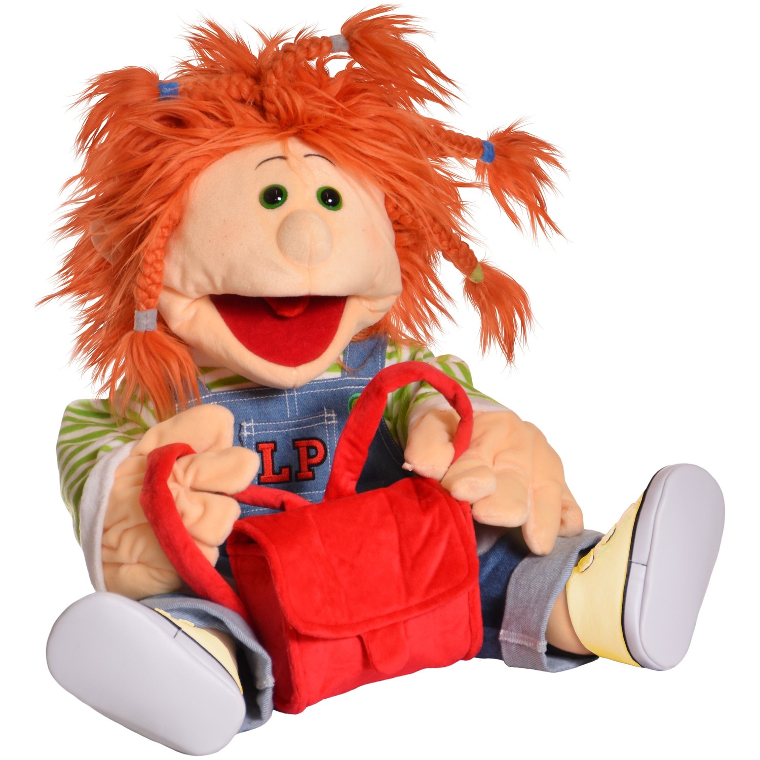Living Puppets Handpuppe Charlotta mit Schultasche - weitere Ansicht