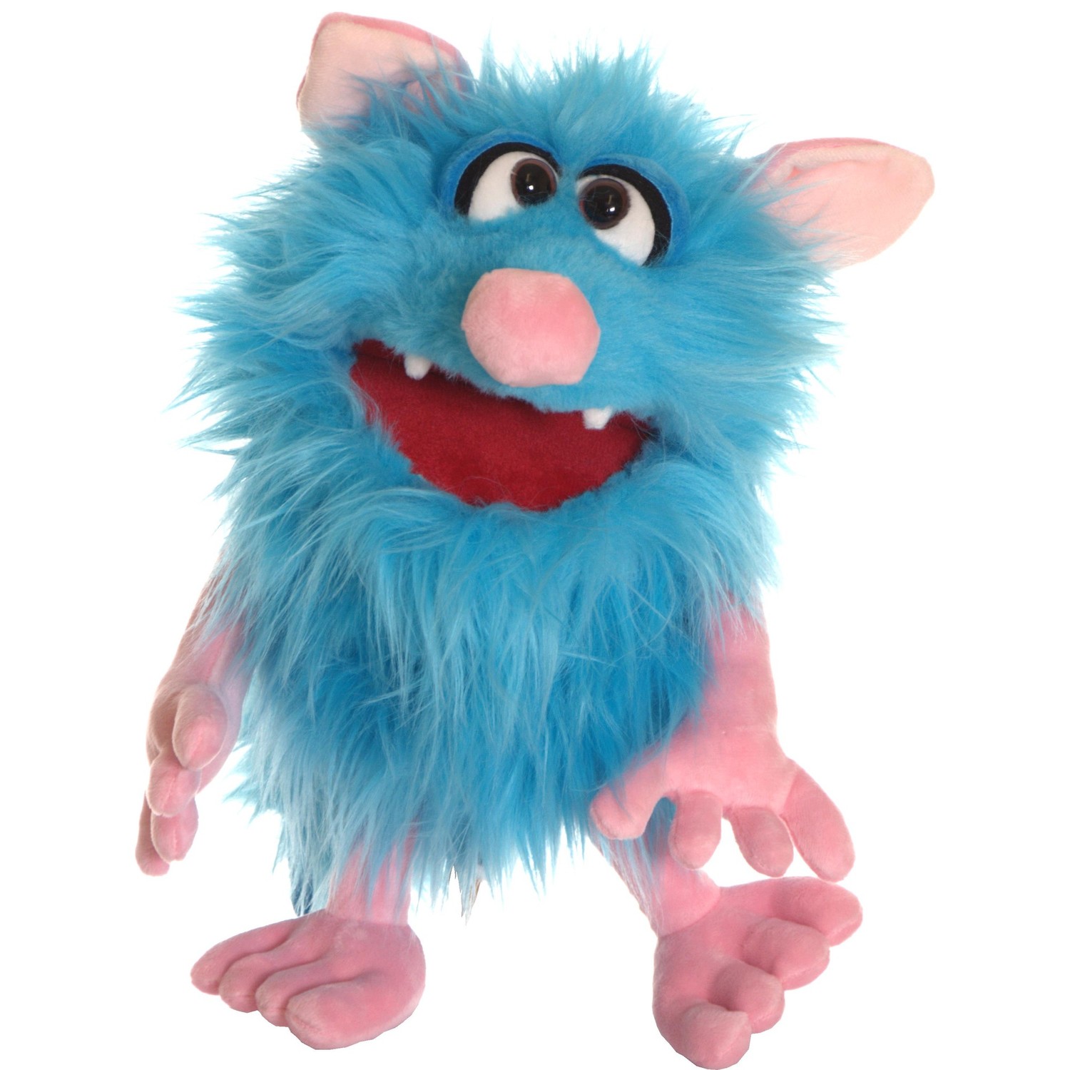 Living Puppets Handpuppe Schorsch (hellblaues Monster) - Monster to go! - weitere Ansicht