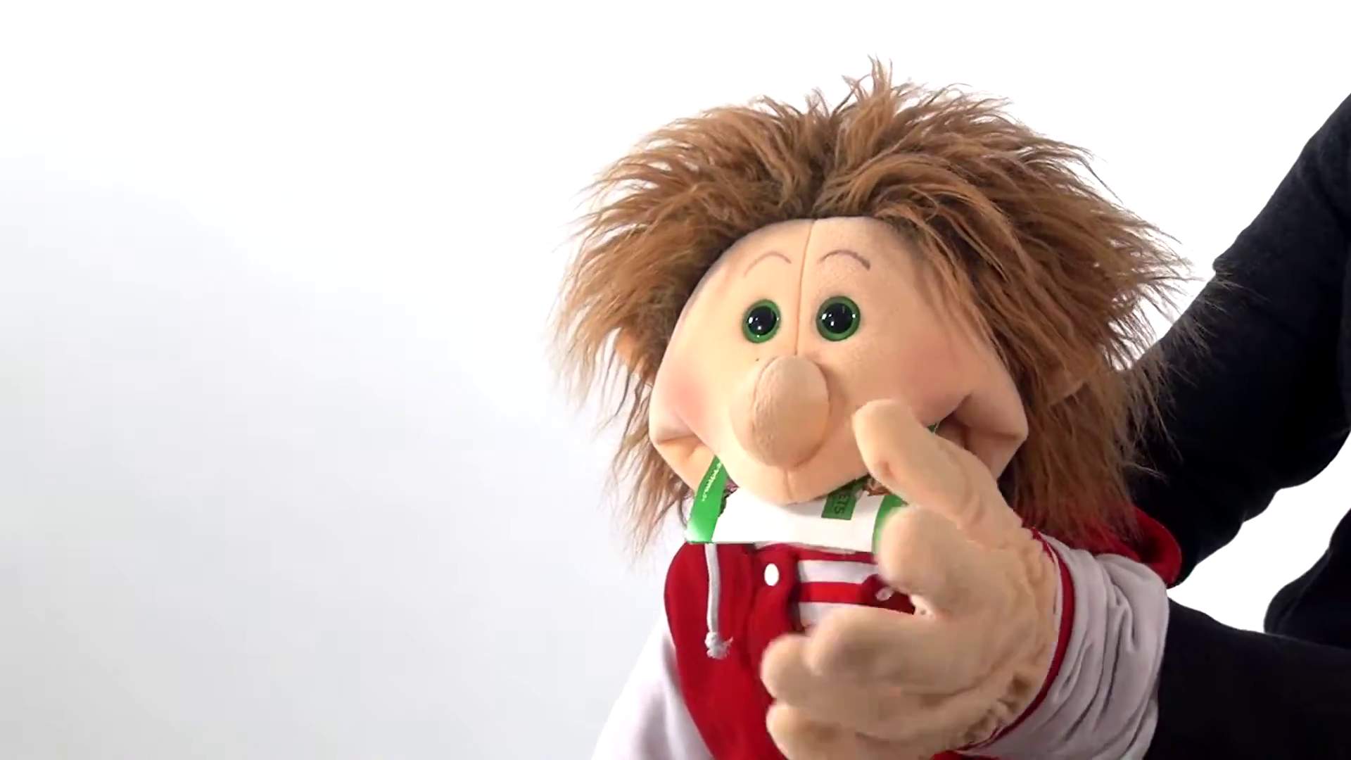Living Puppets Handpuppe Stuard Demo