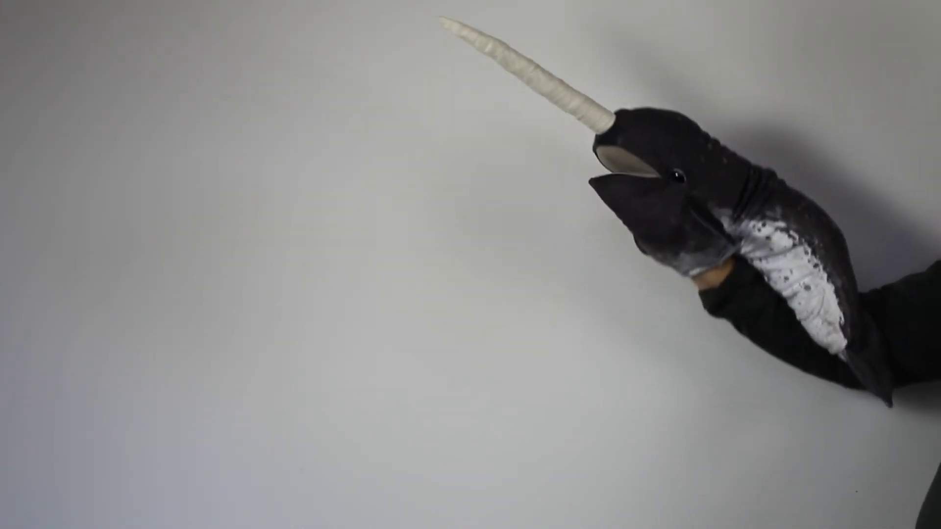 Folkmanis Handpuppe Narwal Demo