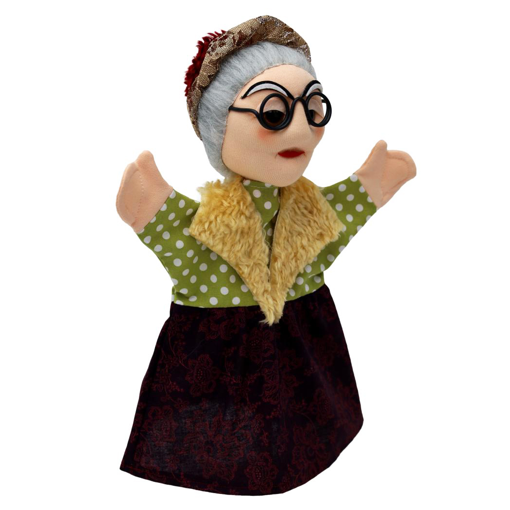 Kasperlepuppe Großmutti Handpuppe - munabo