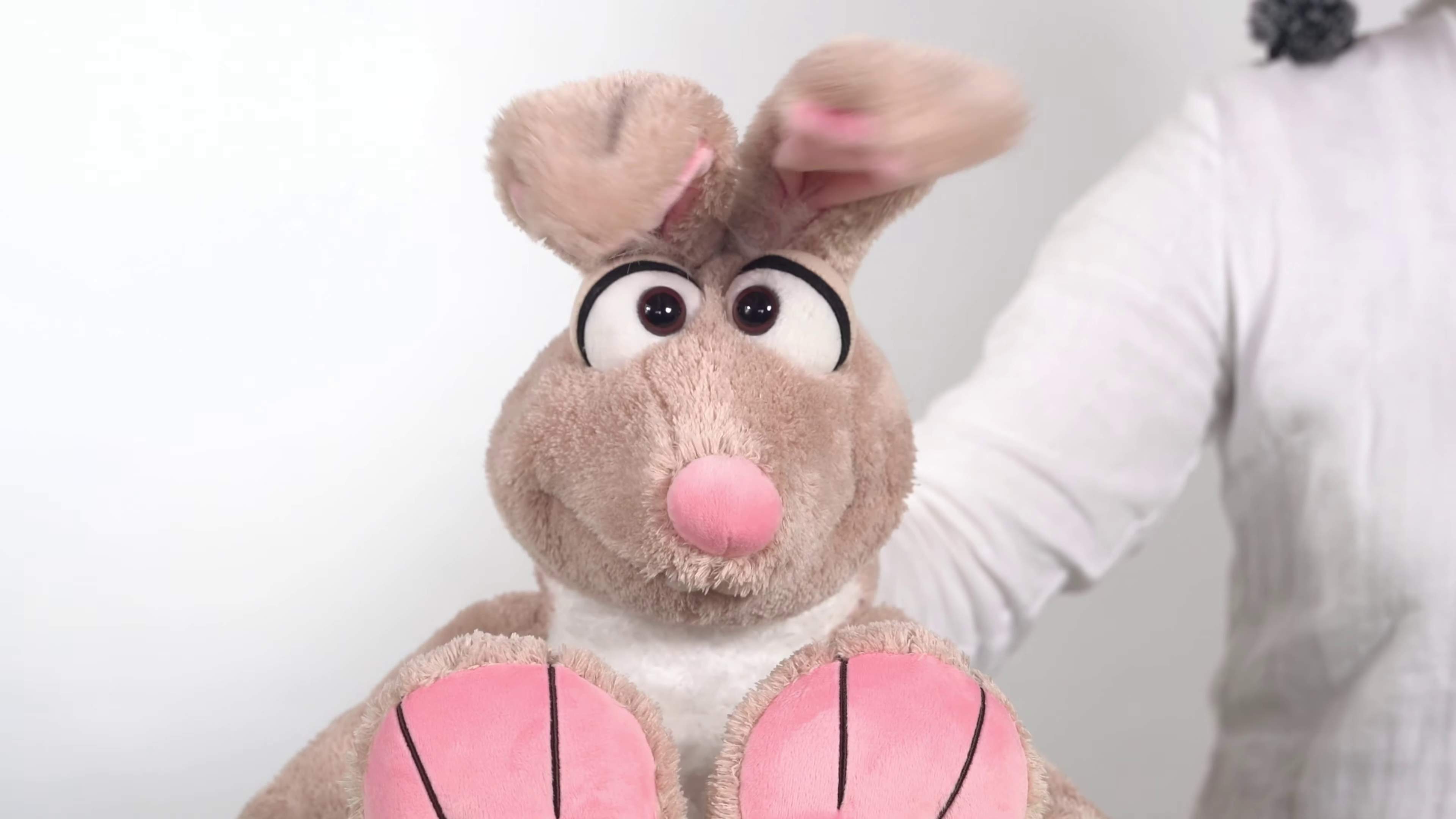 Living Puppets Handpuppe Hironimus Muffelfuß der Hase Demo