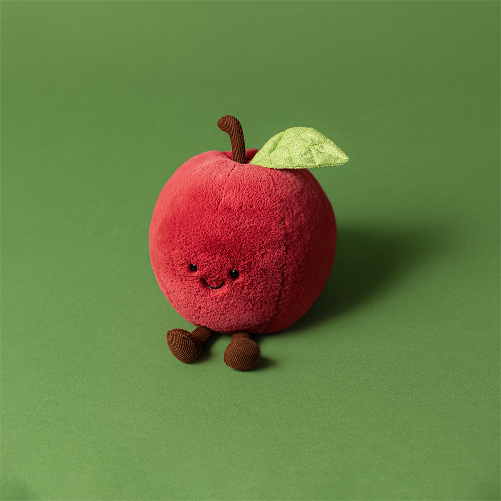 Jellycat Apfel - Amuseables Apple (Plüschfigur) Jellycat Apfel - Amuseables Apple (Plüschfigur) - Produktbild 2