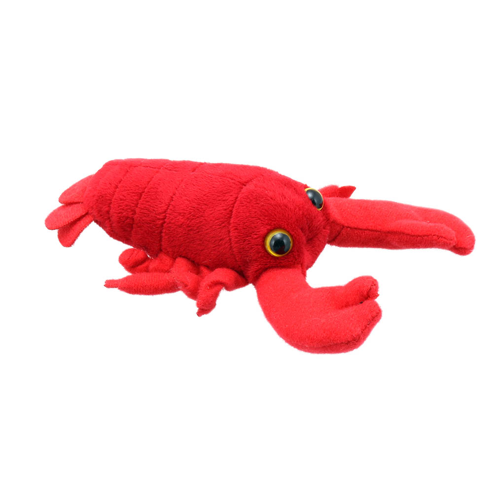 The Puppet Company Fingerpuppe Hummer, rote Fingerpuppe mit großen Scheren
