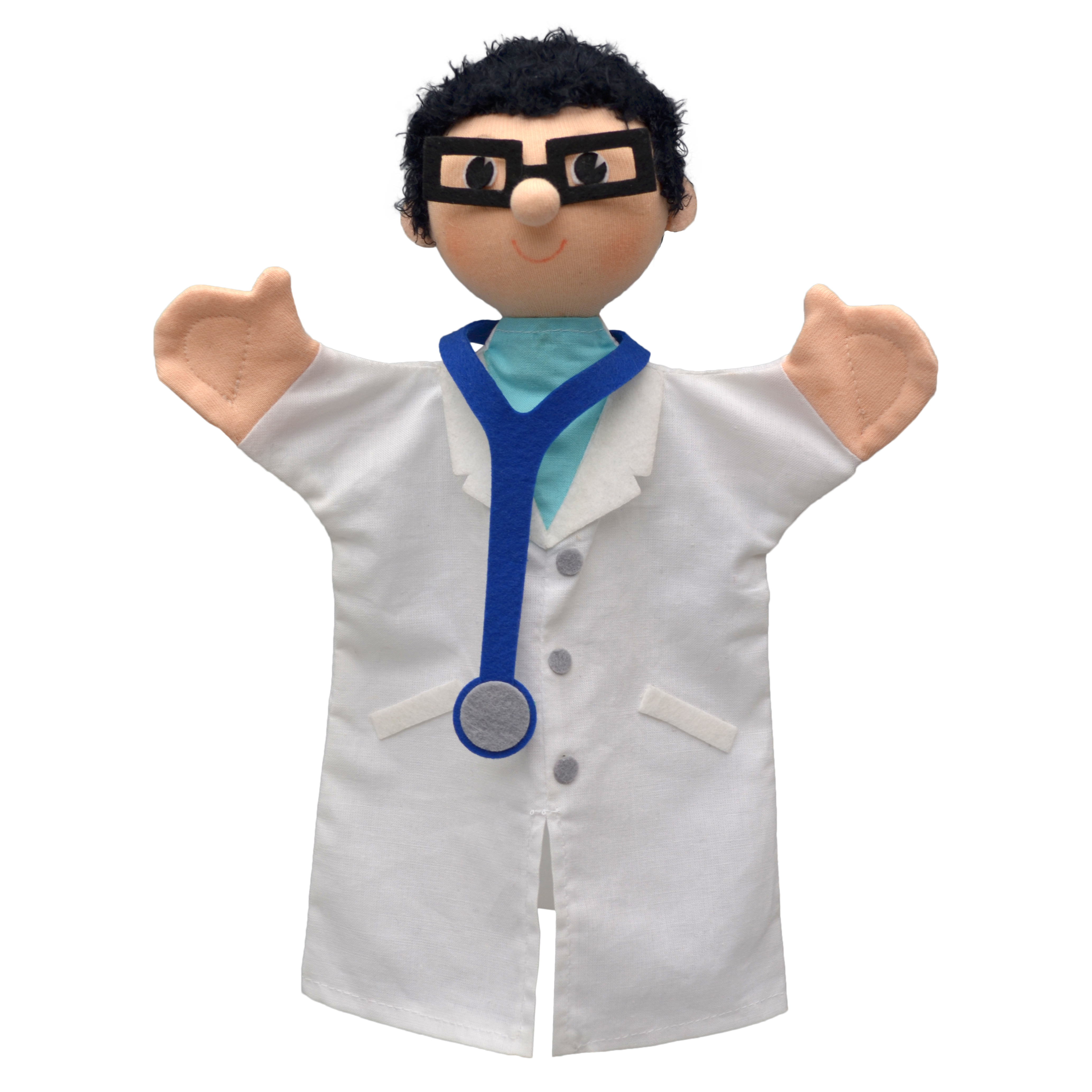Kasperlepuppe Doktor Handpuppe - munabo