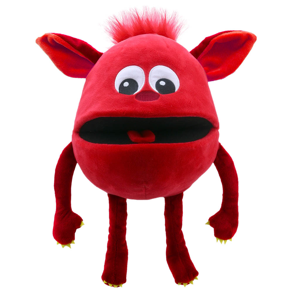 Handpuppe Baby-Monster - rot - Puppet Company Handpuppe Baby-Monster - rot - Puppet Company
