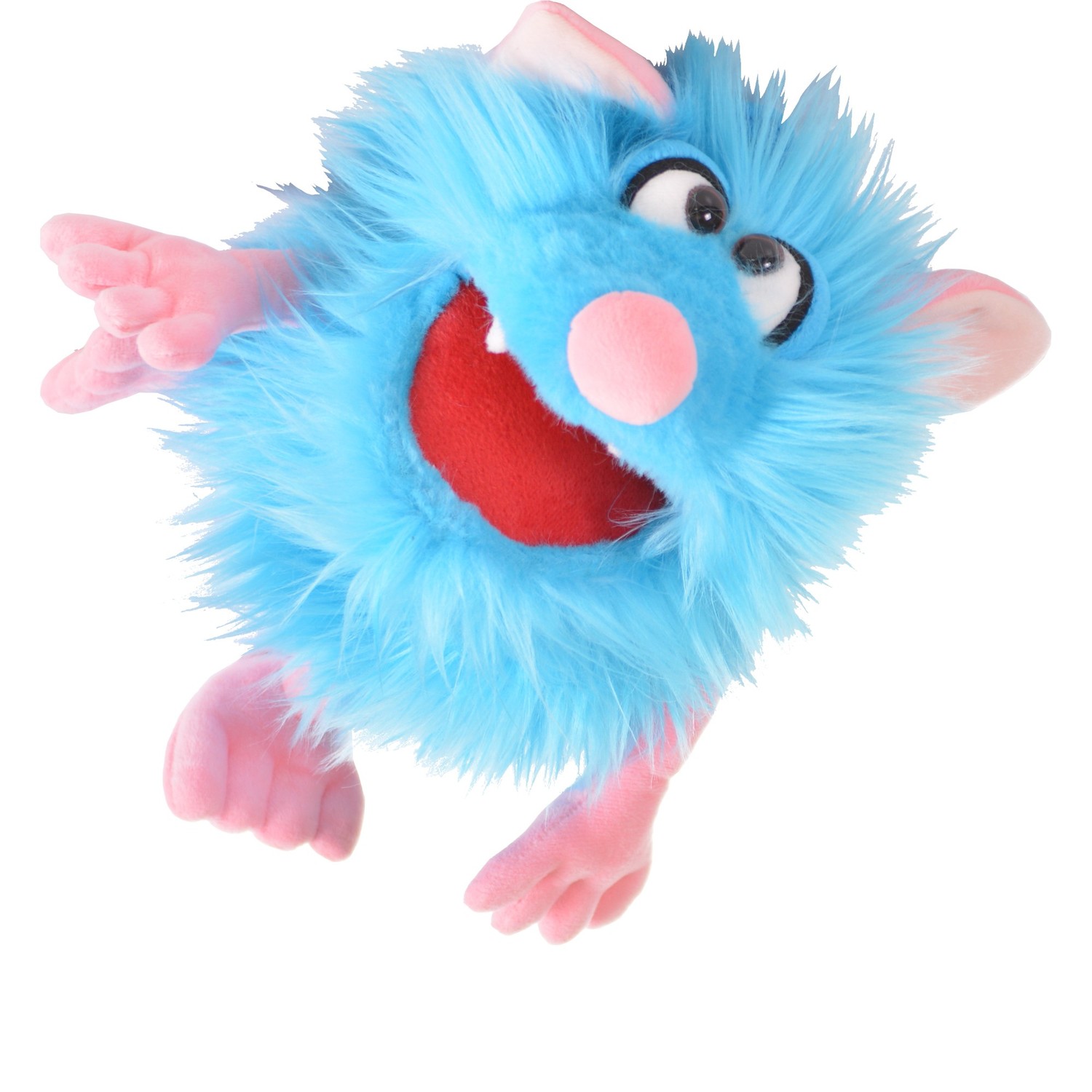 Living Puppets Handpuppe Schorsch (hellblaues Monster) - Monster to go! - weitere Ansicht