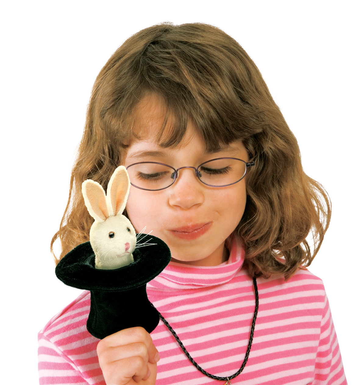 Folkmanis Fingerpuppe mini Kaninchen im Zylinder Folkmanis Fingerpuppe mini Kaninchen im Zylinder - Produktbild 2