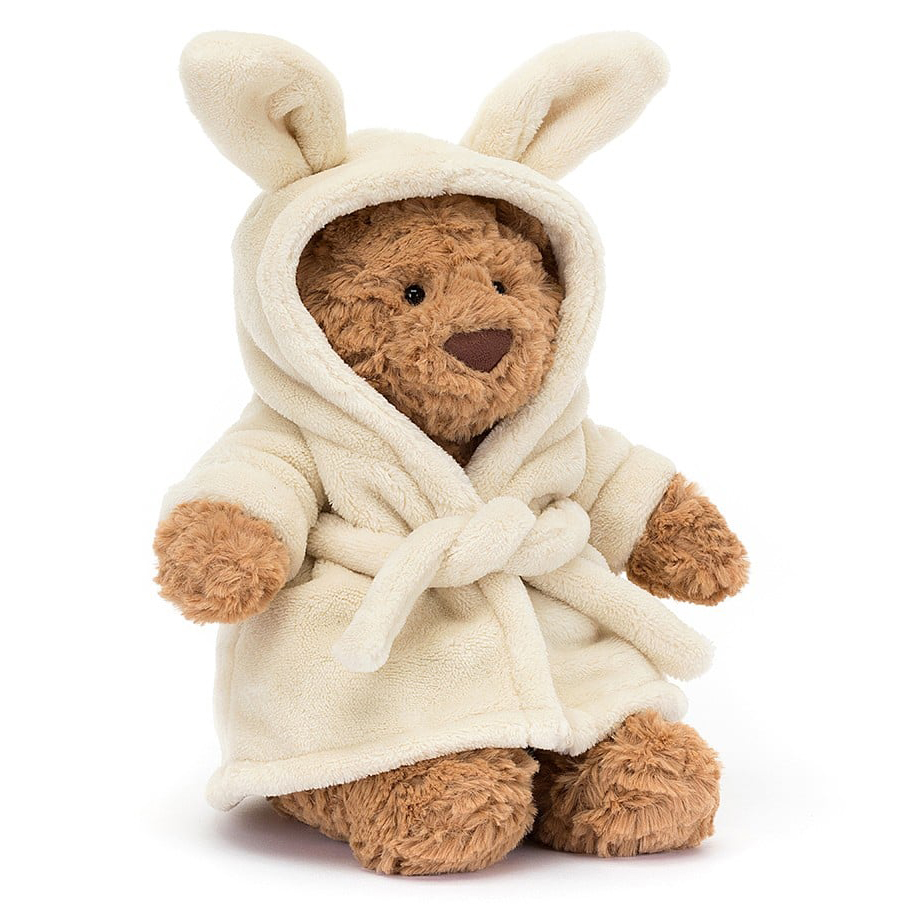 Jellycat Bartholomew Bear Bathrobe - Kuscheltier Bär Im Morgenmantel Jellycat Bartholomew Bear Bathrobe - Kuscheltier Bär Im Morgenmantel