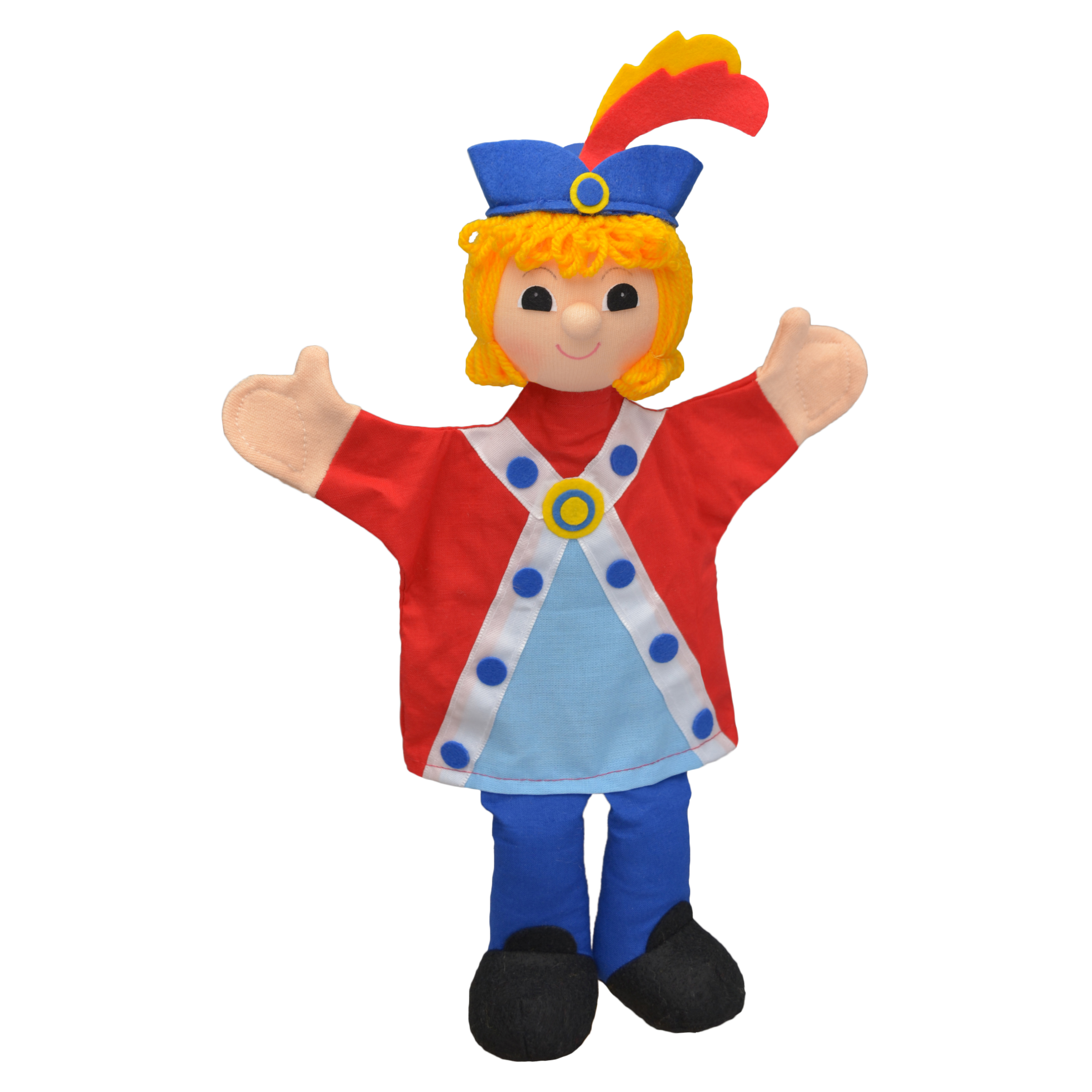 Kasperlepuppe Prinz Vendelin Handpuppe - munabo