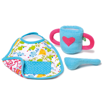 Feeding Kit (Trinkbecher, Löffel u. Lätzchen) für Rubens Babies Feeding Kit (Trinkbecher, Löffel u. Lätzchen) für Rubens Babies