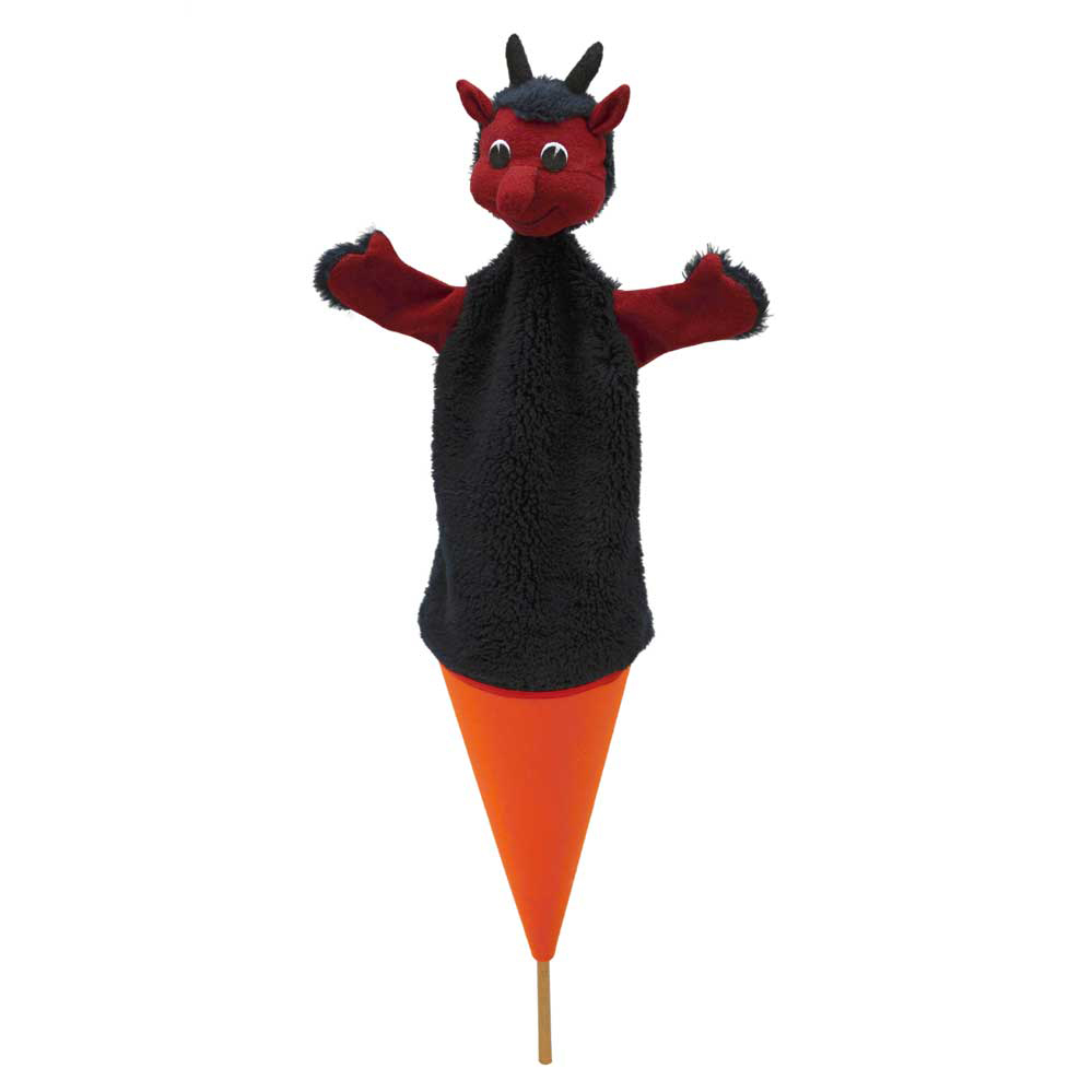 Tütenkasper Teufel Handpuppe - munabo