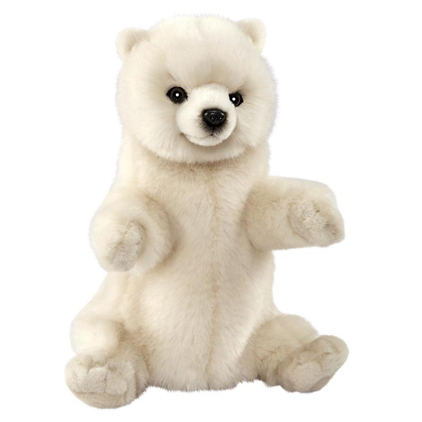 Polar Bear Hand Puppet - Hansa Creation