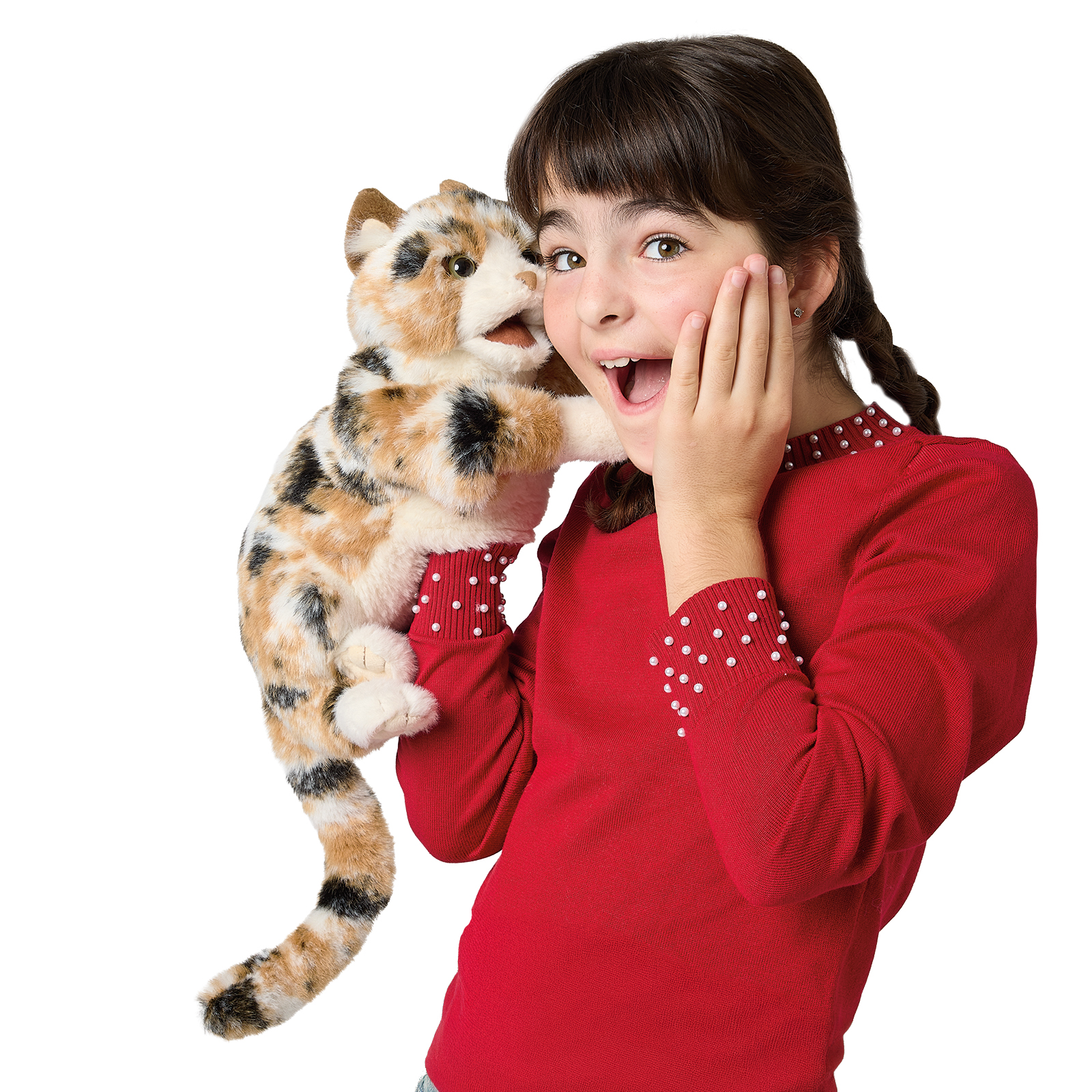 Folkmanis Handpuppe Glückskatze - Produktbild 8