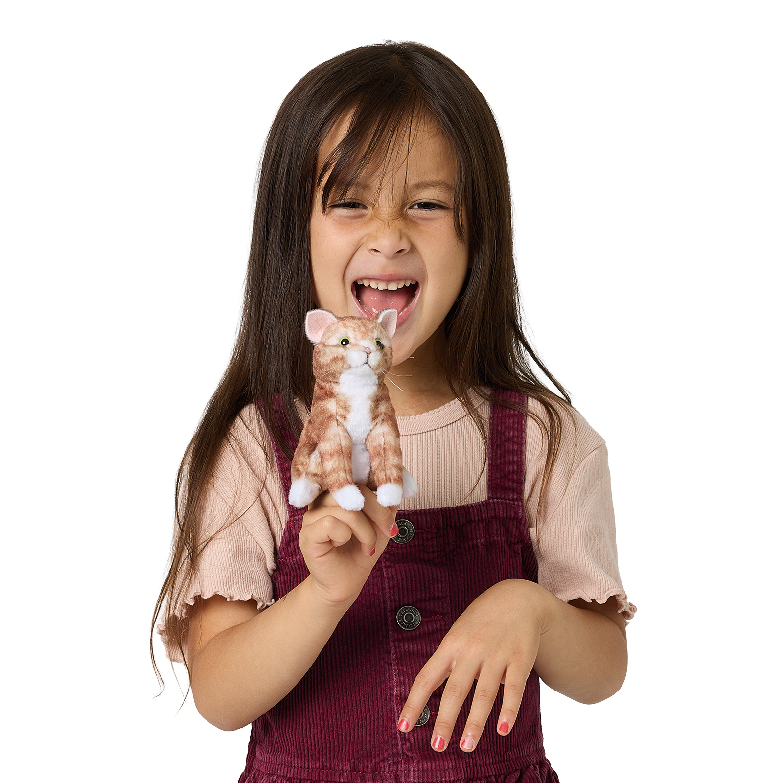 Folkmanis Fingerpuppe mini Kätzchen, orange - Produktbild 7