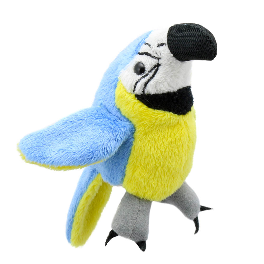 Fingerpuppe blau-gold Ara - Puppet Company Fingerpuppe blau-gold Ara - Puppet Company
