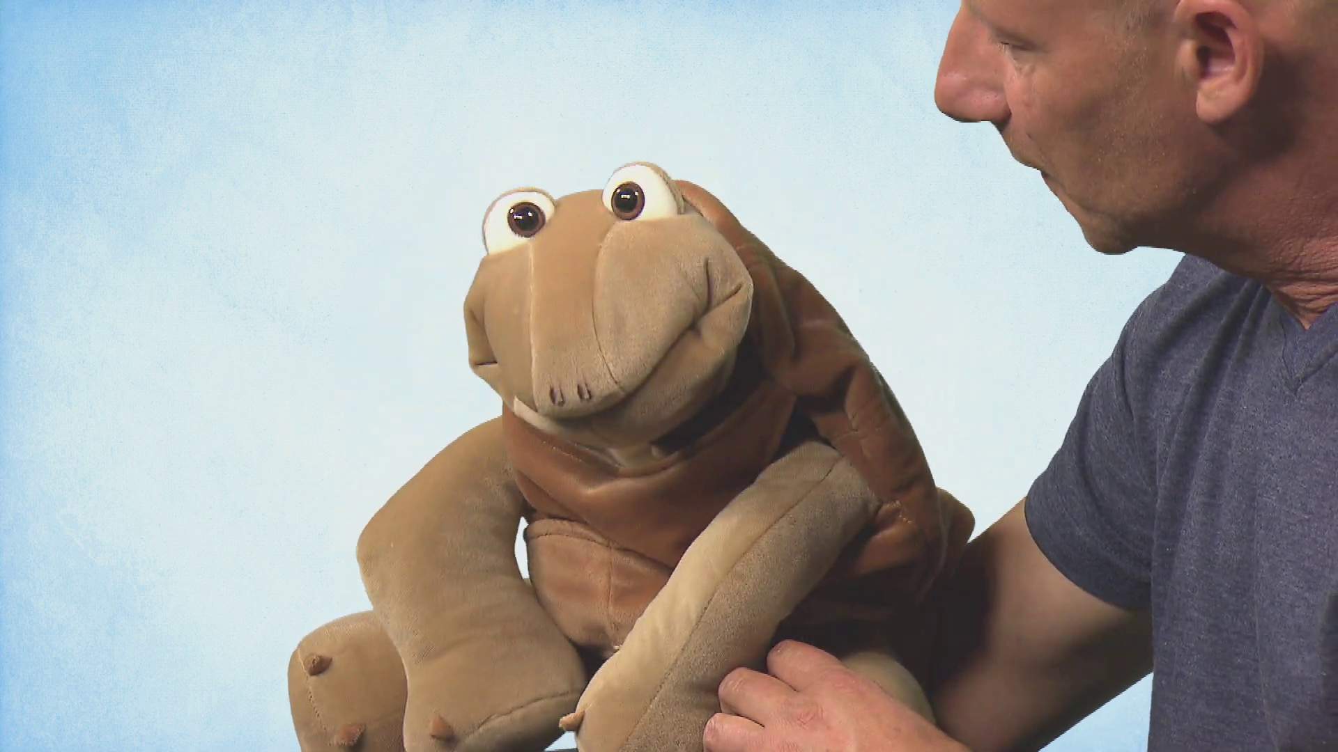 Video 1: Living Puppets Handpuppe Sammy die Schildkröte
