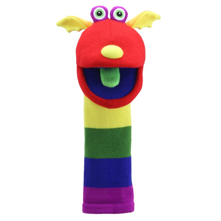 Monster Sockenhandpuppe Sunny - mit Geräusch - Puppet Company Monster Sockenhandpuppe Sunny - mit Geräusch - Puppet Company