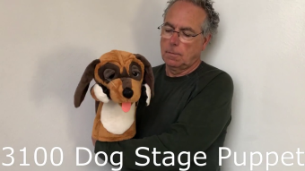 Folkmanis Handpuppe Hund (Stage Puppet) Demo 2