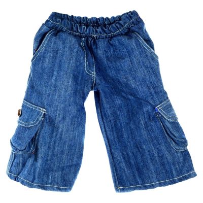 Living Puppets clothing: cargo-jeans (for hand puppets 45 cm)
