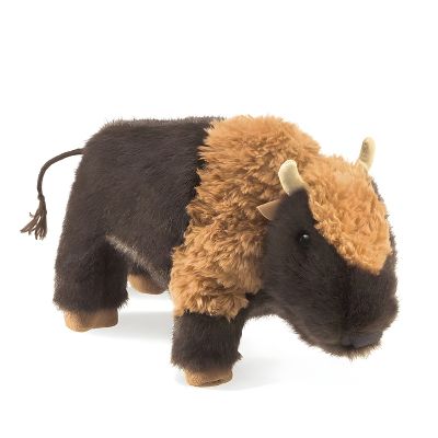 Folkmanis Small Bison Hand Puppet