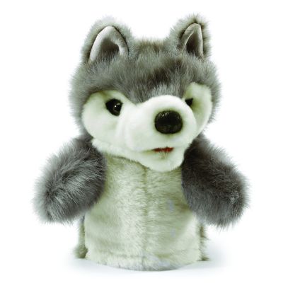 Folkmanis Little Wolf Hand Puppet (Small Stage Puppet)