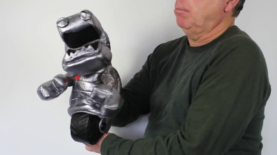 Folkmanis Handpuppe Roboter Demo