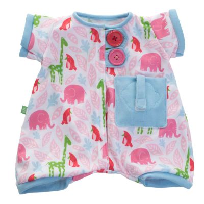 Pocket Friends Schlafanzug, pink für Rubens Babies von Rubens Barn
