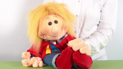 Living Puppets hand puppet small Lasse Demo