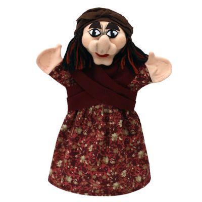 Punch and Judy Hand Puppet Witch - munabo
