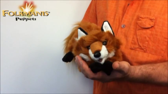 Folkmanis Small Red Fox Hand Puppet Demo 2