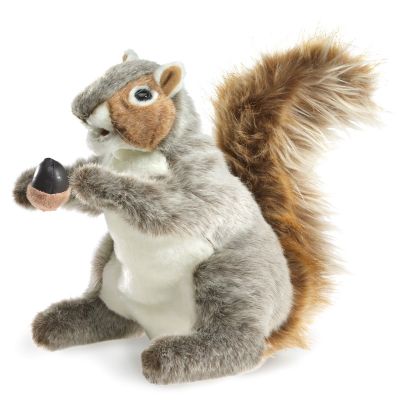 Folkmanis Grey Squirrel Hand Puppet