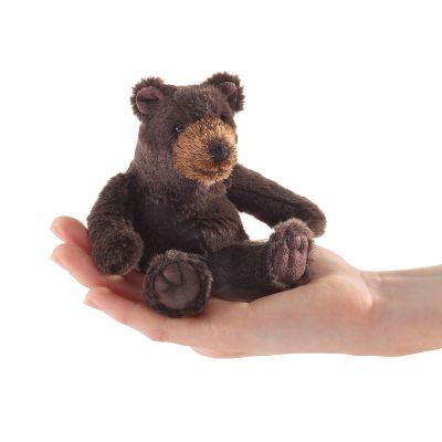 Folkmanis Fingerpuppe mini sitzender Bär